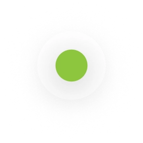 Kropki zielono-białe